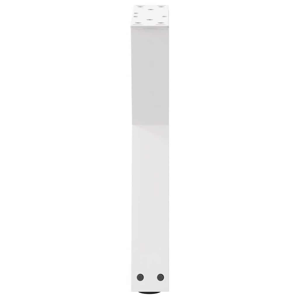 Salontafelpoten 2 st 38x(42-43,3) cm staal wit