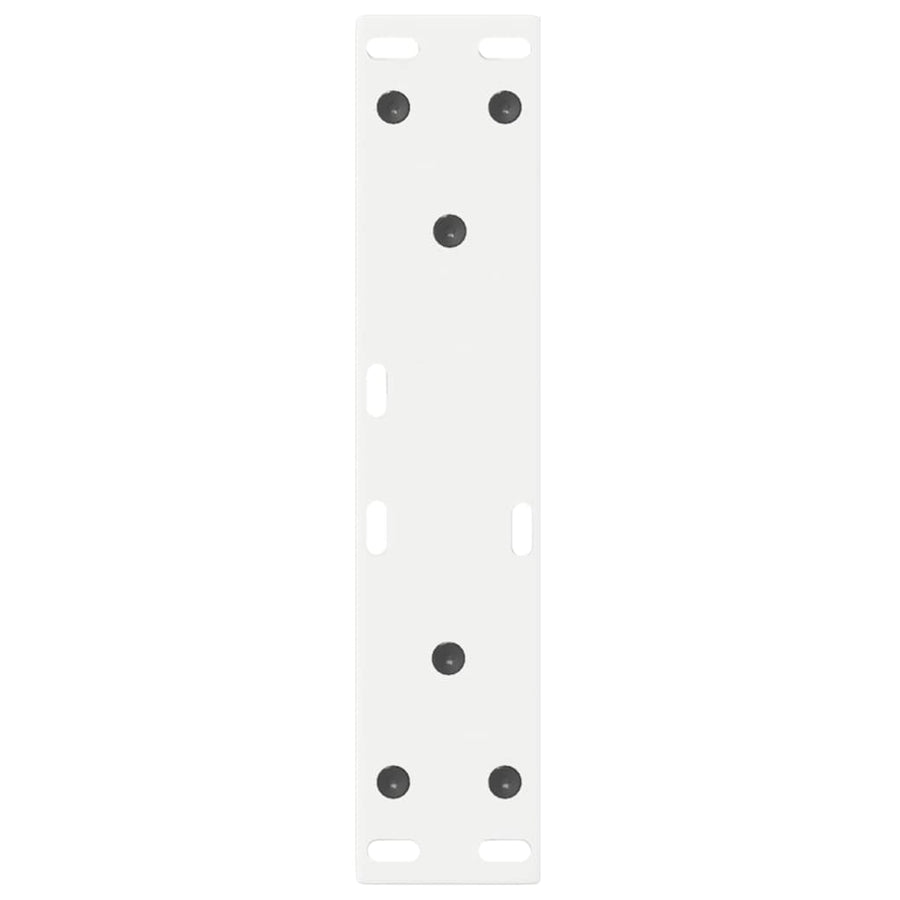Salontafelpoten 2 st 38x(42-43,3) cm staal wit