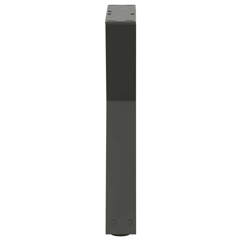 Salontafelpoten 2 st 38x(42-43,3) cm staal antraciet