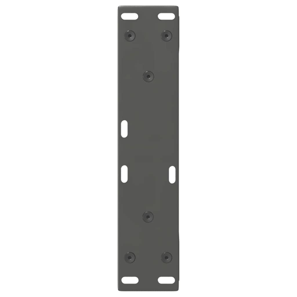 Salontafelpoten 2 st 38x(42-43,3) cm staal antraciet