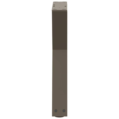 Salontafelpoten 2 st 38x(42-43,3) cm staal naturel