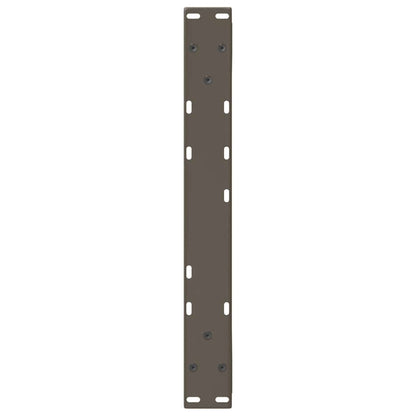Salontafelpoten 2 st 60x(42-43,3) cm staal naturel