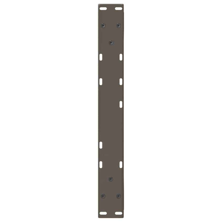 Salontafelpoten 2 st 60x(42-43,3) cm staal naturel
