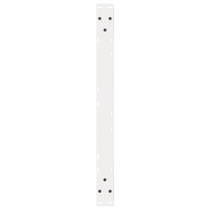 Salontafelpoten 2 st 70x(42-43,3) cm staal wit