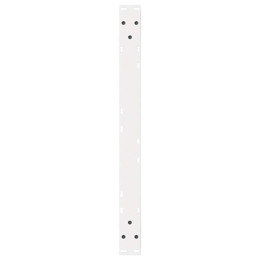 Salontafelpoten 2 st 70x(42-43,3) cm staal wit