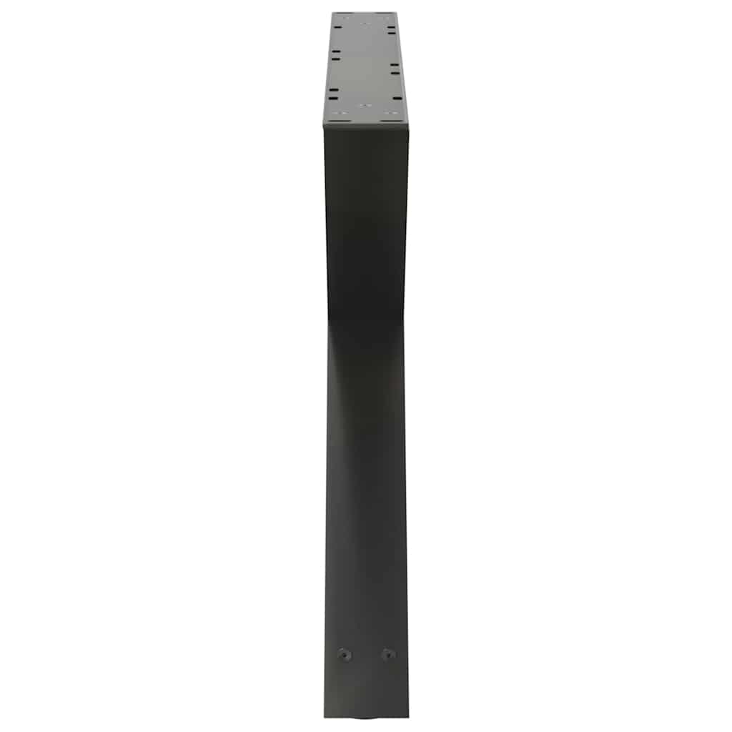 Salontafelpoten 2 st 70x(42-43,3) cm staal antraciet