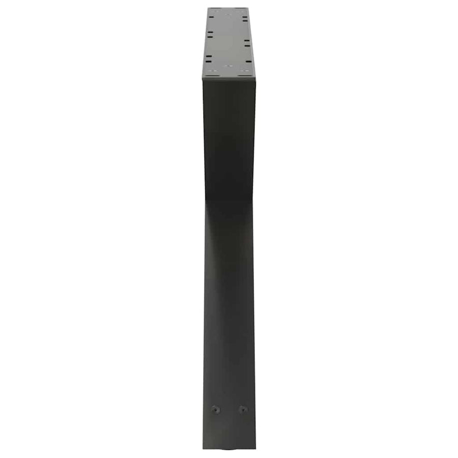 Salontafelpoten 2 st 70x(42-43,3) cm staal antraciet