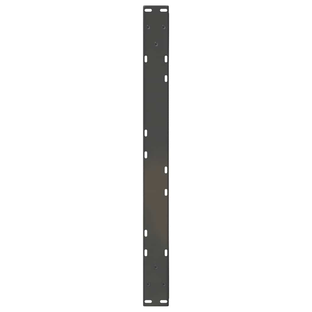 Salontafelpoten 2 st 70x(42-43,3) cm staal antraciet