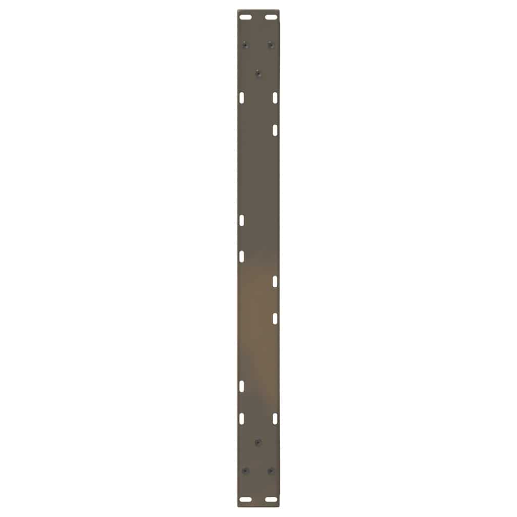Salontafelpoten 2 st 70x(42-43,3) cm staal naturel