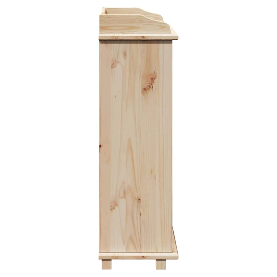 Wijnrek Naturel 58 x 28 x 90 cm Massief grenenhout