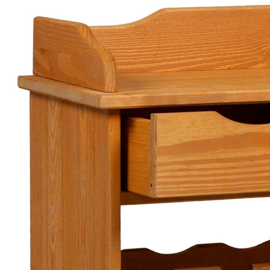 Wijnrek Bruin 58 x 28 x 90 cm Massief grenenhout