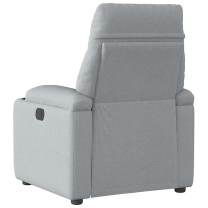 Fauteuil Stof Lichtgrijs Nee Elektrisch verstelbaar