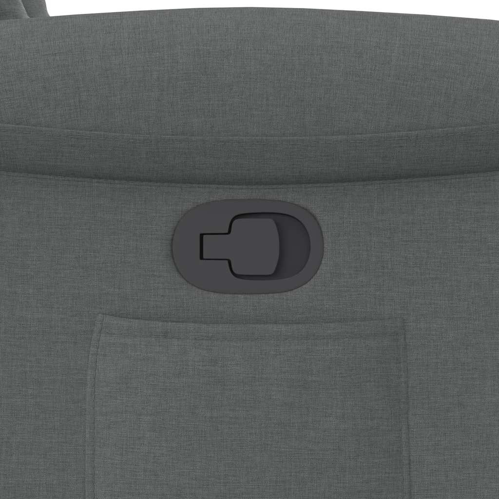 Sta-op-stoel verstelbaar stof donkergrijs