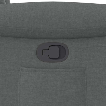 Sta-op-stoel verstelbaar stof donkergrijs