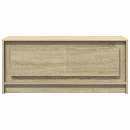 Salontafel met LED-verlichting bewerkt hout sonoma eikenkleurig