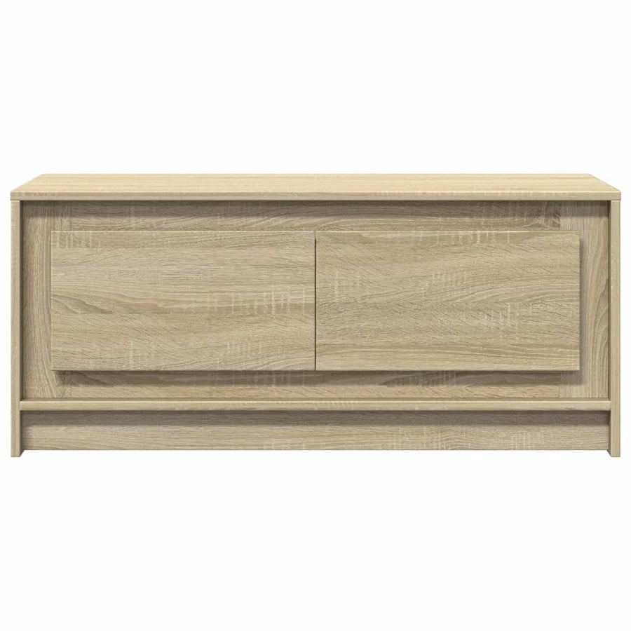 Salontafel met LED-verlichting bewerkt hout sonoma eikenkleurig