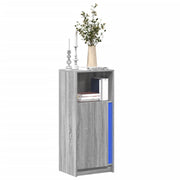 Dressoir 42,5x34x100 cm bewerkt hout grijs