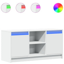 Tv-Meubel Met Led 100X34X50 Cm Bewerkt Hout 100 cm