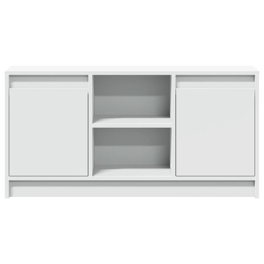 Tv-Meubel Met Led 100X34X50 Cm Bewerkt Hout 100 cm