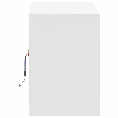 Tv-Meubel Met Led 100X34X50 Cm Bewerkt Hout 100 cm