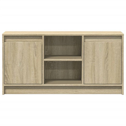 Tv-Meubel Met Led 100X34X50 Cm Bewerkt Hout Kleurig 100 cm