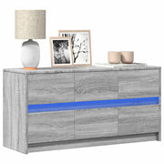 Tv-meubel 100x34x50 cm grijs sonoma eiken