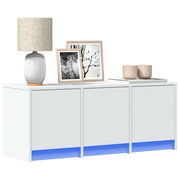 Tv-meubel 97x34x40 cm bewerkt hout wit