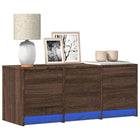 Tv-meubel 97x34x40 cm bewerkt hout bruin eikenkleurig