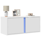 Tv-wandmeubel 80x31x35 cm wit