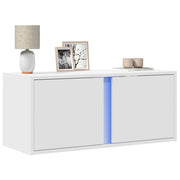 Tv-wandmeubel 80x31x35 cm wit