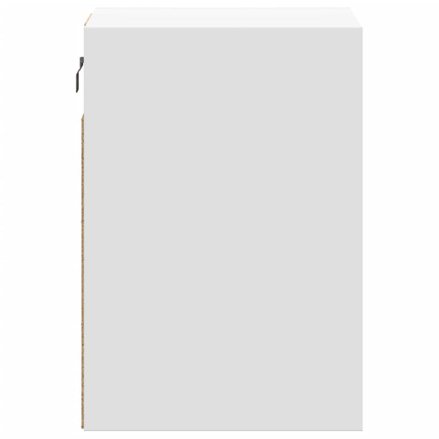 Tv-wandmeubels 2 st met LED-verlichting 41x31x45 cm wit