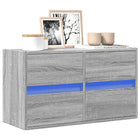 Tv-wandmeubel 80x31x45 cm grijs sonoma eikenkleurig