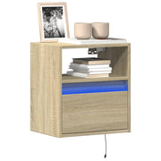 Tv-wandmeubel 41x31x45 cm sonoma eiken