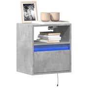 Tv-wandmeubel 41x31x45 cm betongrijs