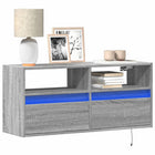 Tv-wandmeubel 100x31x45 cm grijs sonoma