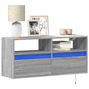 Tv-wandmeubel 100x31x45 cm grijs sonoma