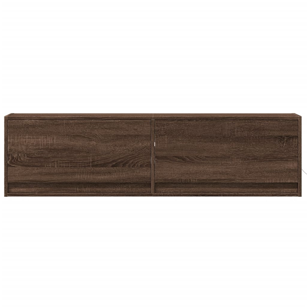 Tv-Wandmeubel Met Led-Verlichting 140X31X38 Cm 140 cm