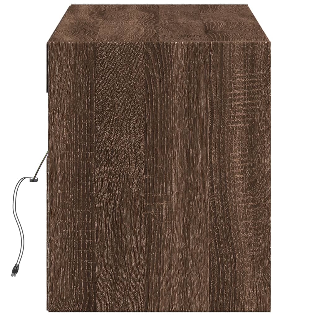 Tv-Wandmeubel Met Led-Verlichting 140X31X38 Cm 140 cm