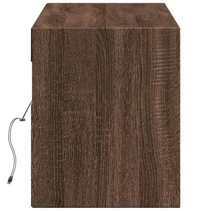 Tv-Wandmeubel Met Led-Verlichting 140X31X38 Cm 140 cm