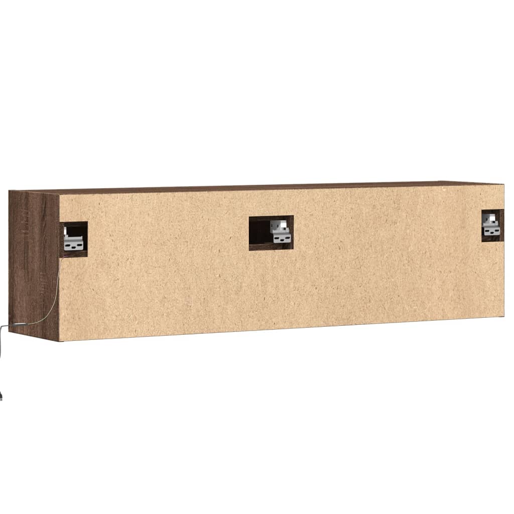 Tv-Wandmeubel Met Led-Verlichting 140X31X38 Cm 140 cm