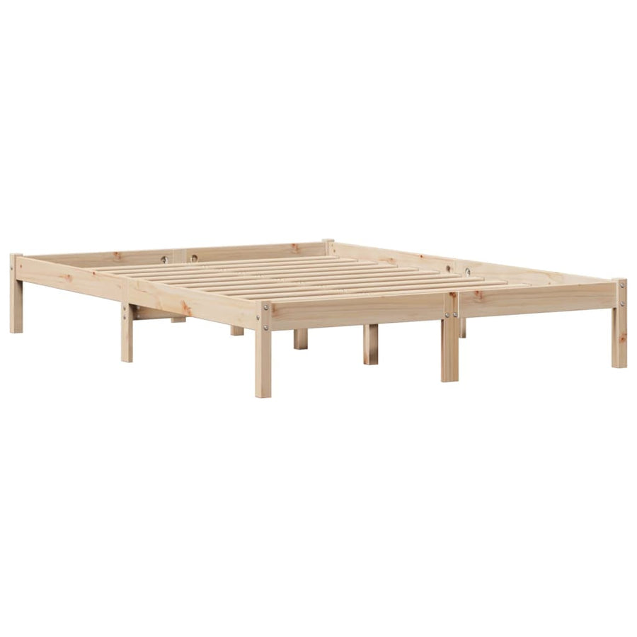 Bedframe zonder matras massief grenenhout 120x200 cm