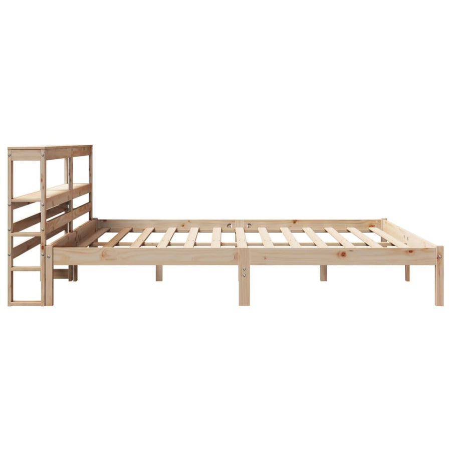 Bedframe zonder matras massief grenenhout 180x200 cm