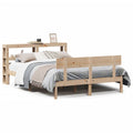 Bedframe zonder matras massief grenenhout 150x200 cm