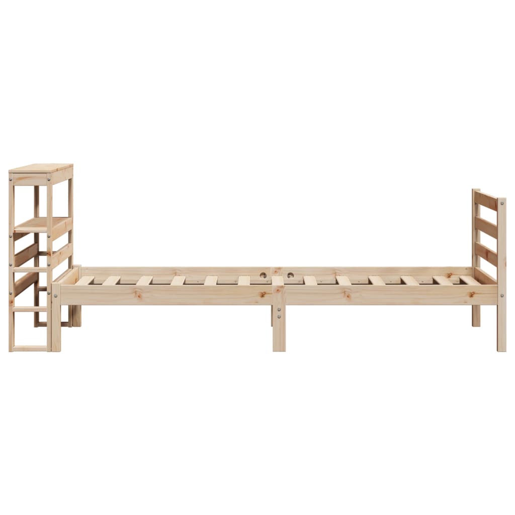Bedframe zonder matras massief grenenhout 90x190 cm