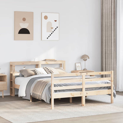 Bedframe zonder matras massief grenenhout 120x200 cm