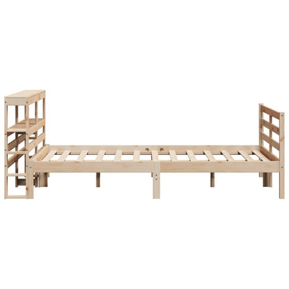Bedframe zonder matras massief grenenhout 120x200 cm