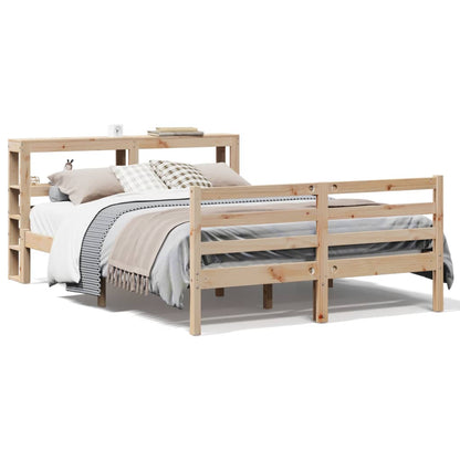 Bedframe zonder matras massief grenenhout 120x200 cm