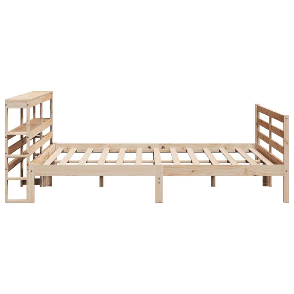 Bedframe zonder matras massief grenenhout 180x200 cm
