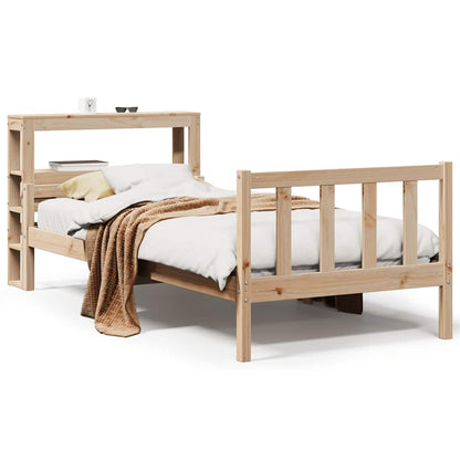 Bedframe zonder matras massief grenenhout 90x190 cm