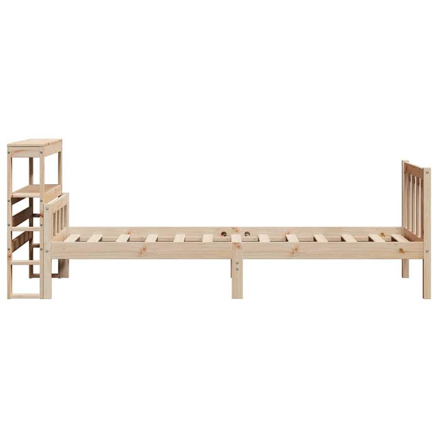 Bedframe zonder matras massief grenenhout 90x190 cm